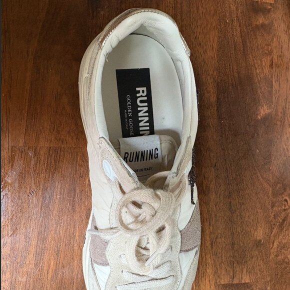 Golden Goose Running Sneakers Size 8.5 - Picture 3 of 3